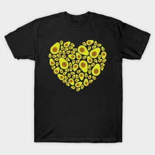 Avocado Heart T-Shirt